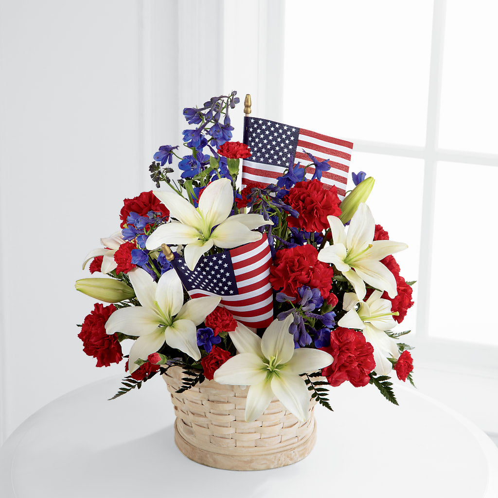 American Glory Bouquet – MAIN STREET FLORIST & GIFTS, Ridgefield CT