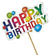 Happy Birthday Pick – MAIN STREET FLORIST & GIFTS, Ridgefield CT