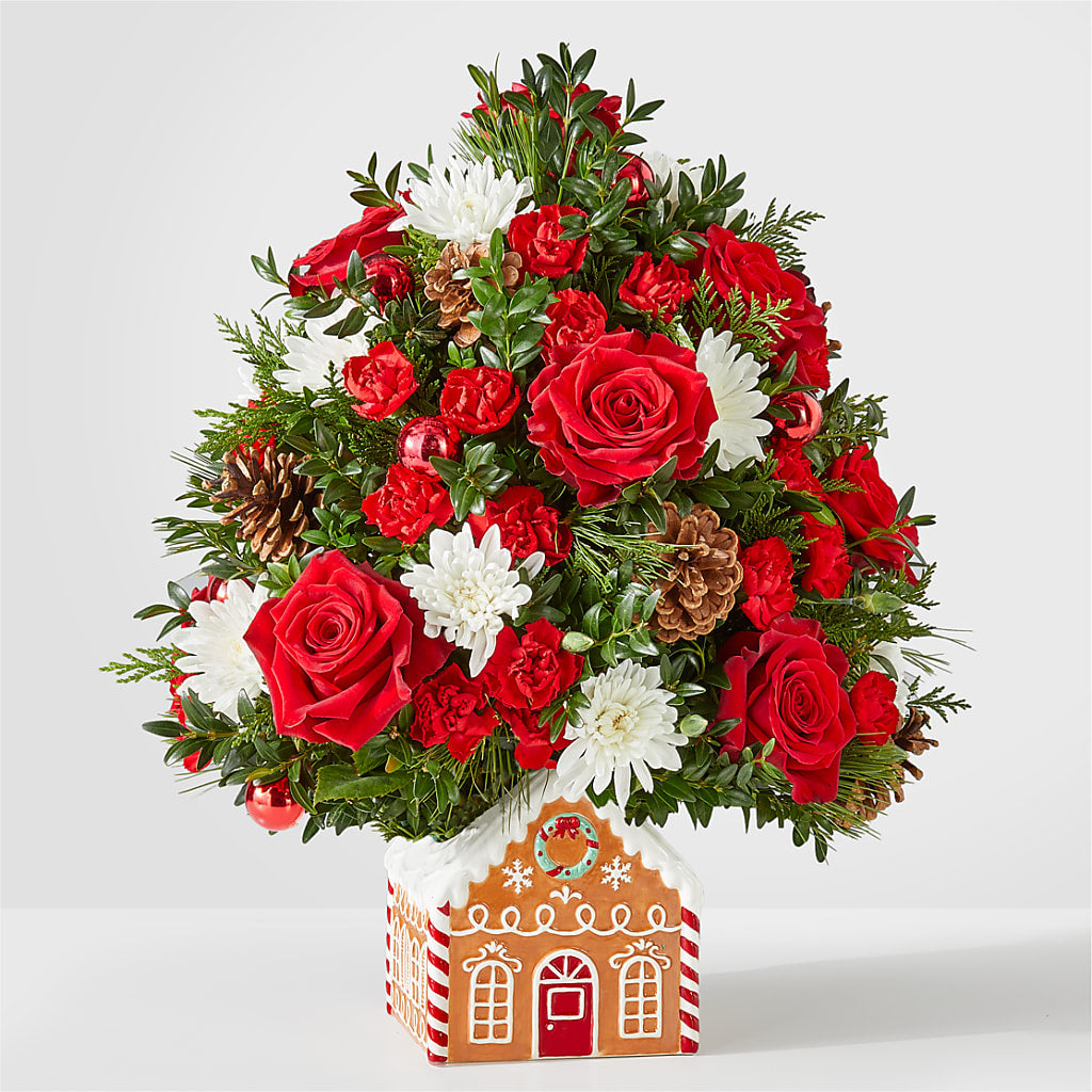Spiced Gingerbread Tree – MAIN STREET FLORIST & GIFTS, Ridgefield CT