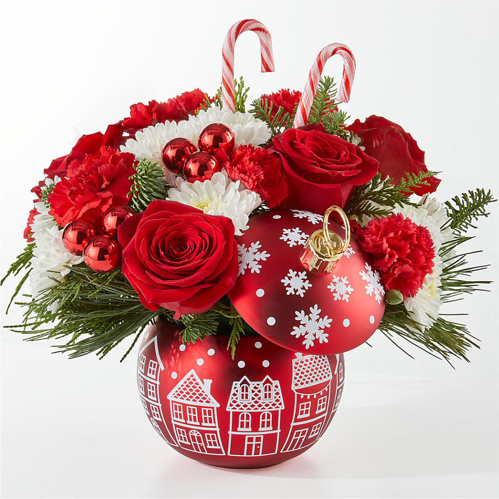 Cheer in the Air Ornament – MAIN STREET FLORIST & GIFTS, Ridgefield CT