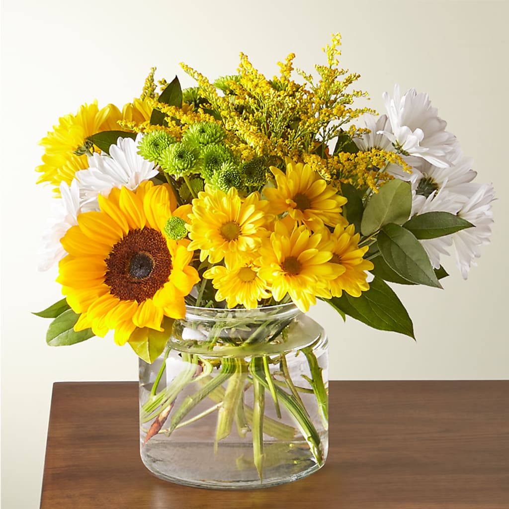 Hello Sunshine Bouquet – MAIN STREET FLORIST & GIFTS, Ridgefield CT