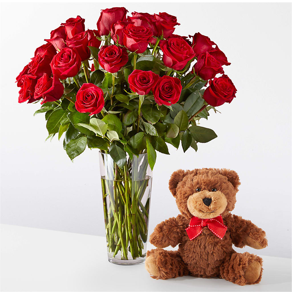 Romantic Long Stem Red Rose Bouquet Bundles – MAIN STREET FLORIST & GIFTS, Ridgefield CT