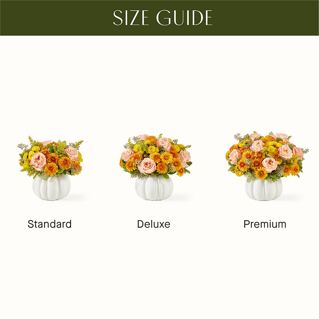 Peachy Pumpkin – MAIN STREET FLORIST & GIFTS, Ridgefield CT