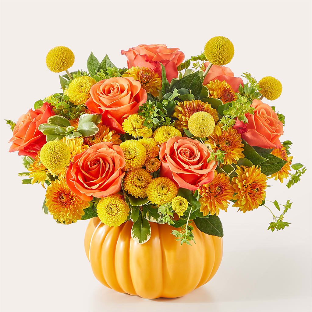 Gourdgeous Pumpkin – MAIN STREET FLORIST & GIFTS, Ridgefield CT