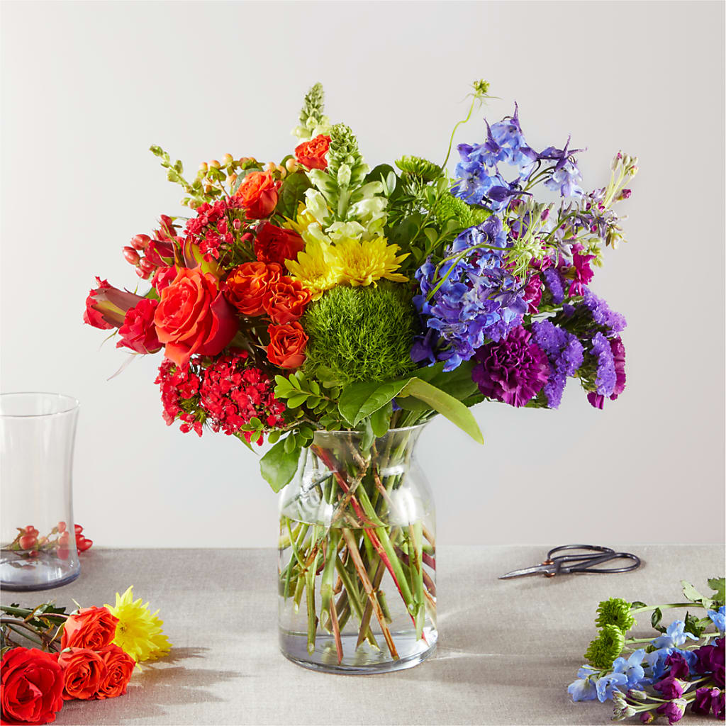 Summer Spectra - A Florist Original – MAIN STREET FLORIST & GIFTS, Ridgefield CT