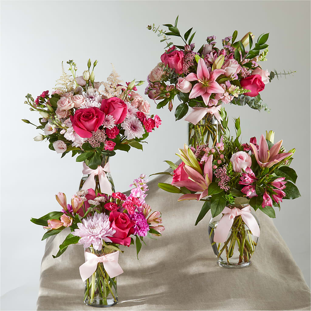 Pink Ribbon - A Florist Original – MAIN STREET FLORIST & GIFTS, Ridgefield CT