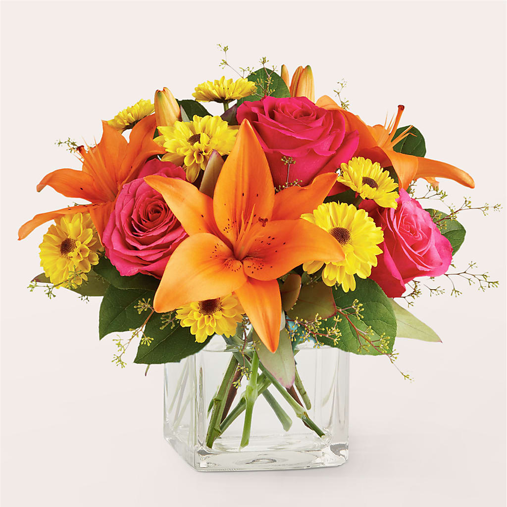 Neon Lights Bouquet – MAIN STREET FLORIST & GIFTS, Ridgefield CT