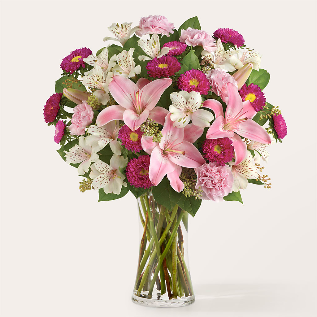 Feeling Fuchsia Bouquet – MAIN STREET FLORIST & GIFTS, Ridgefield CT