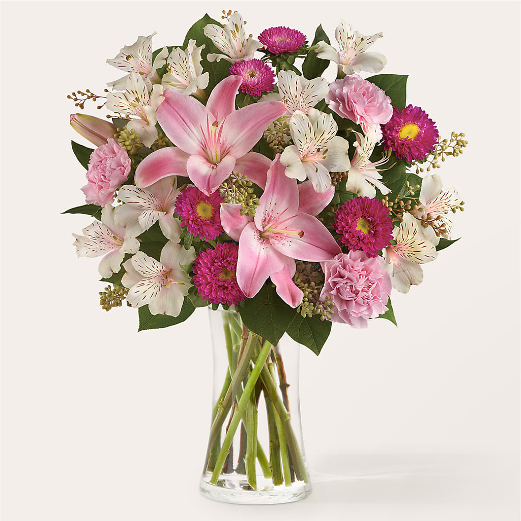 Feeling Fuchsia Bouquet – MAIN STREET FLORIST & GIFTS, Ridgefield CT