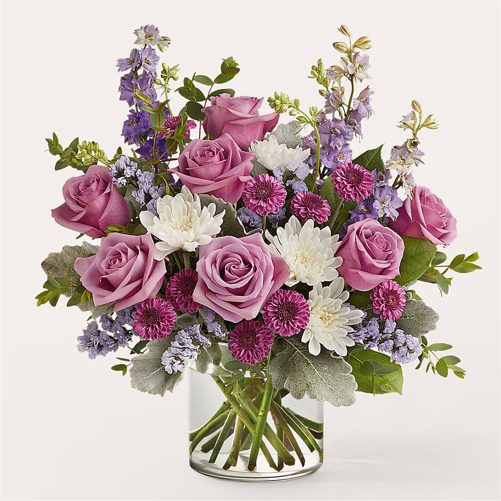 Violet Frost Bouquet – MAIN STREET FLORIST & GIFTS, Ridgefield CT