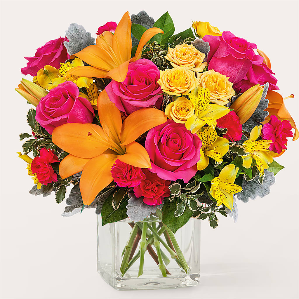 To the Tropics Bouquet – MAIN STREET FLORIST & GIFTS, Ridgefield CT