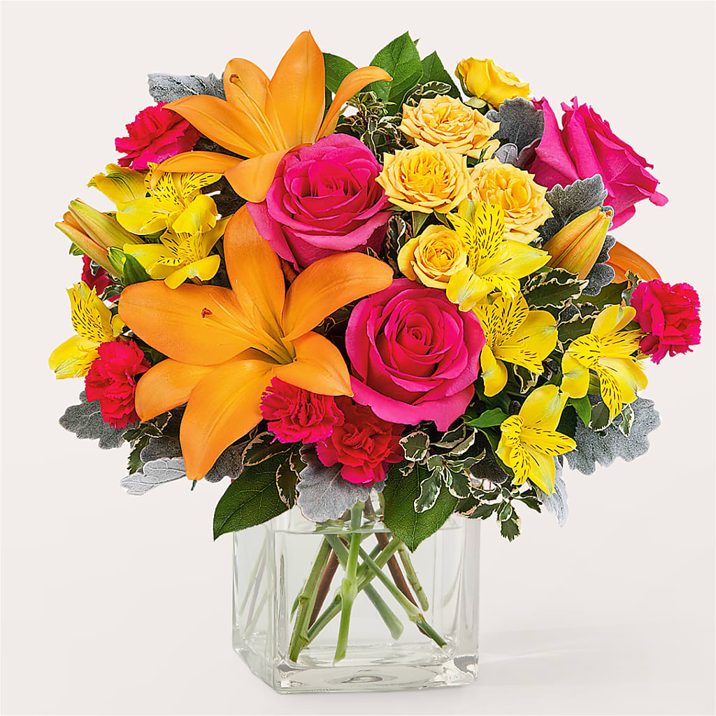 To the Tropics Bouquet – MAIN STREET FLORIST & GIFTS, Ridgefield CT