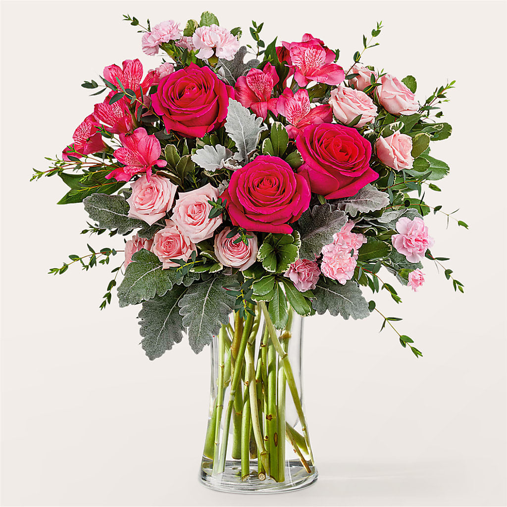 Tickled Pink Bouquet – MAIN STREET FLORIST & GIFTS, Ridgefield CT
