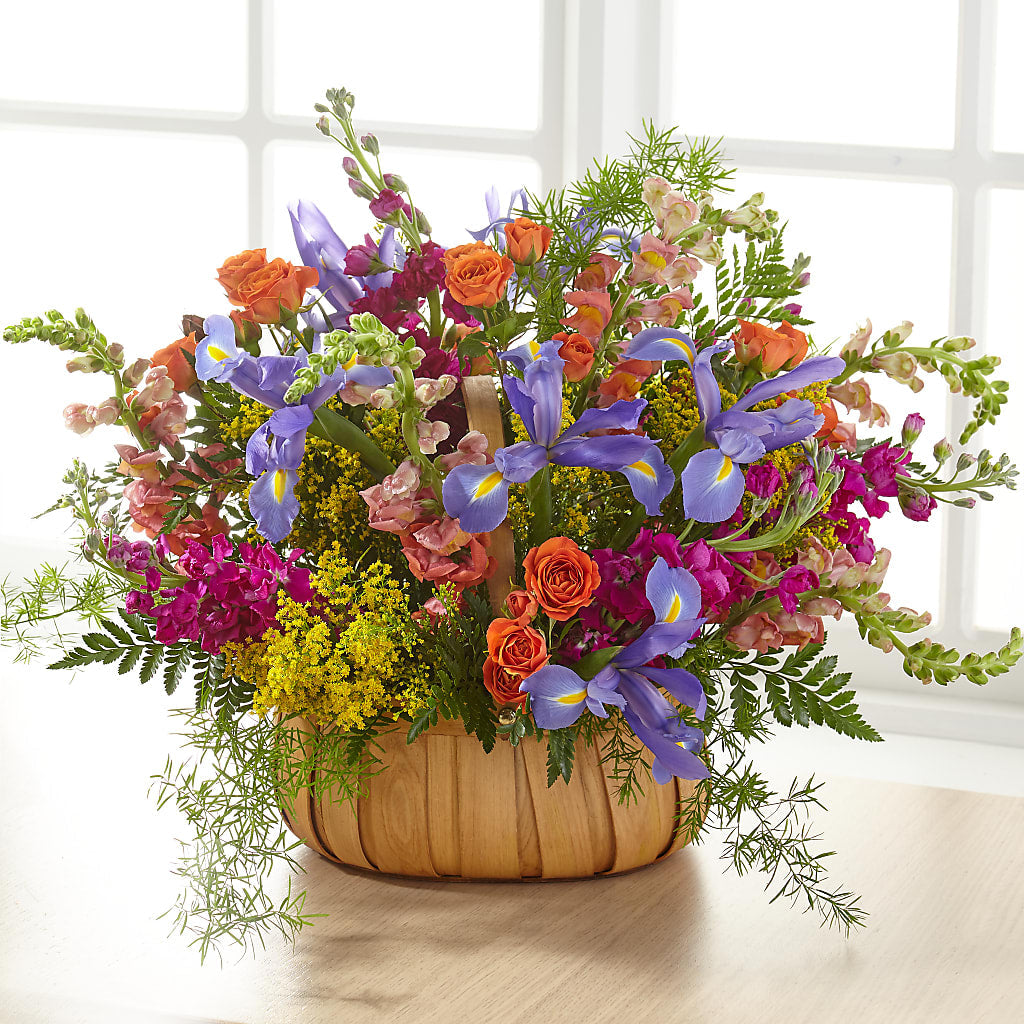 Garden of Life Basket – MAIN STREET FLORIST & GIFTS, Ridgefield CT
