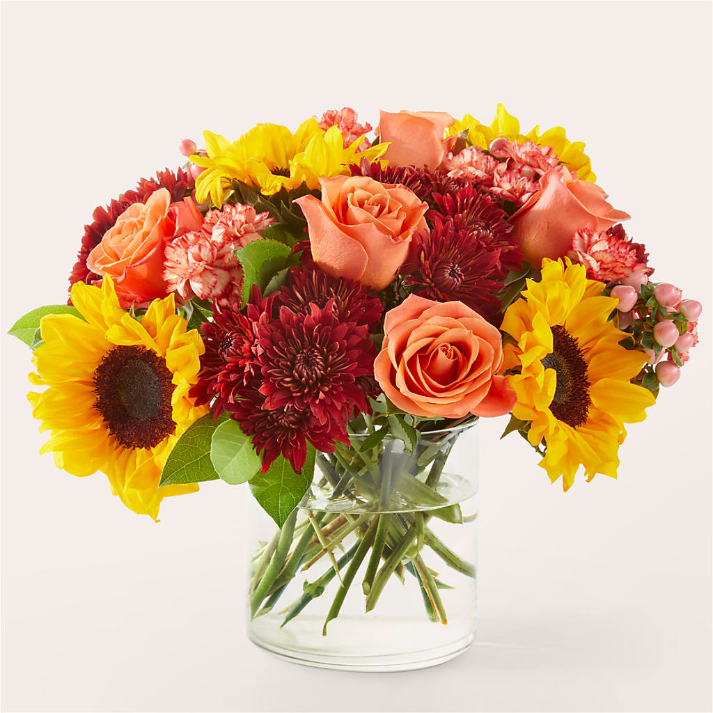 September Sunset Bouquet – MAIN STREET FLORIST & GIFTS, Ridgefield CT