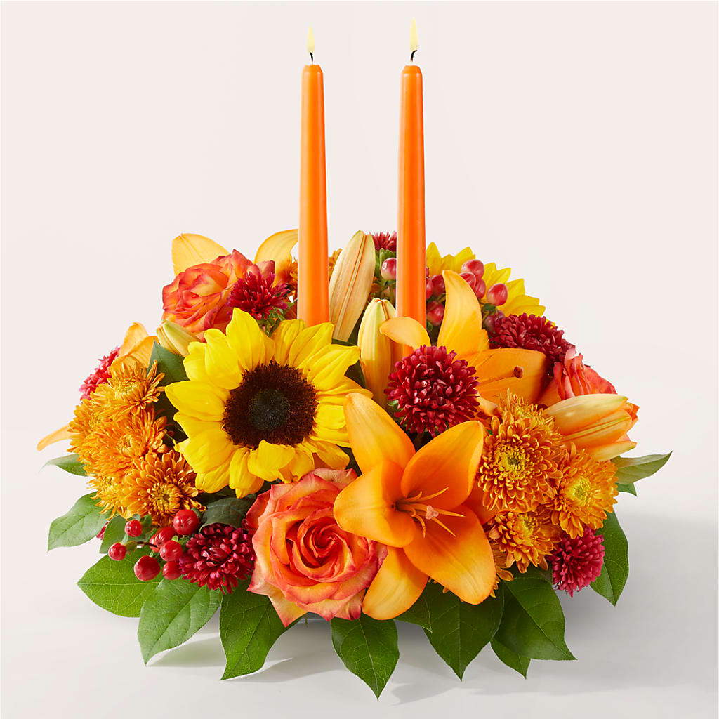 Grateful Centerpiece – MAIN STREET FLORIST & GIFTS, Ridgefield CT