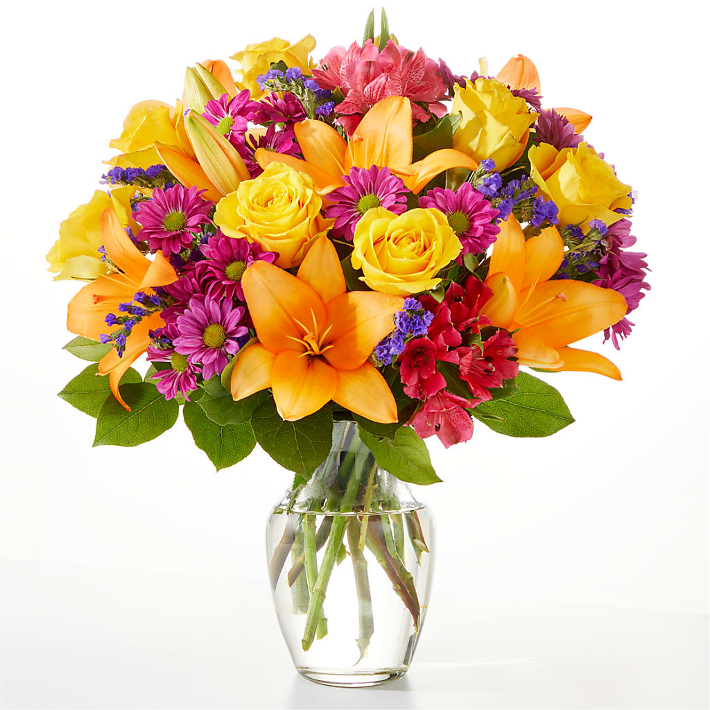 Colorful Visions Bouquet – MAIN STREET FLORIST & GIFTS, Ridgefield CT