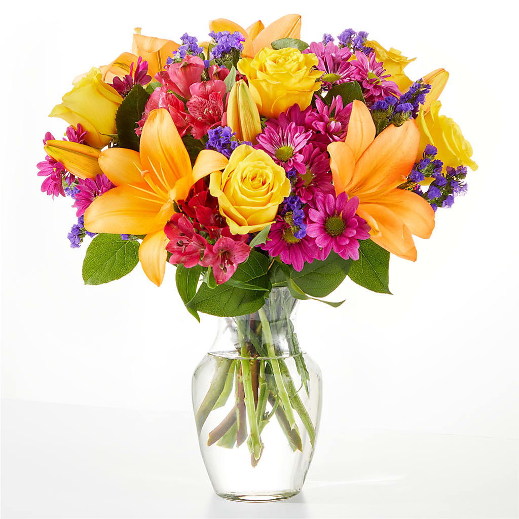 Colorful Visions Bouquet – MAIN STREET FLORIST & GIFTS, Ridgefield CT