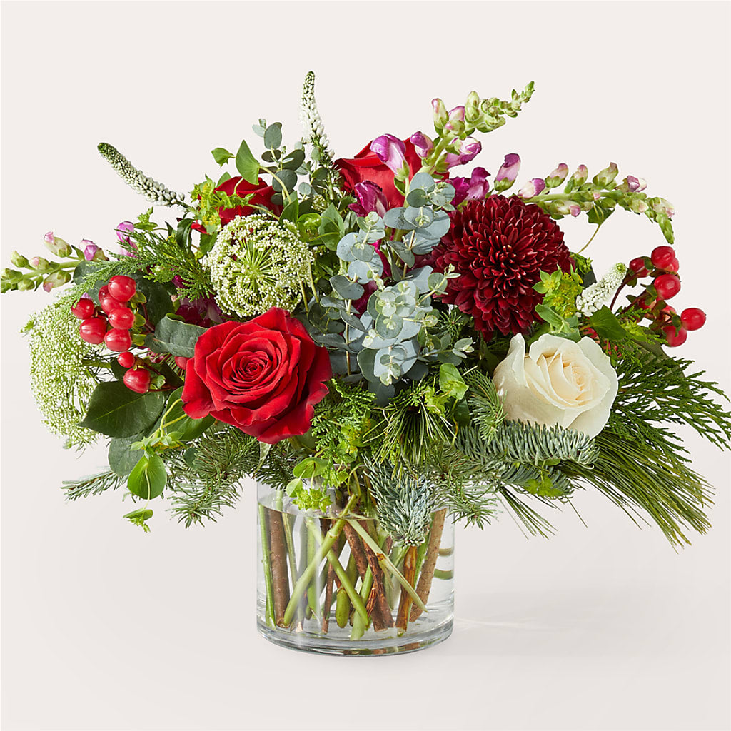 Cranberry Fizz Bouquet – MAIN STREET FLORIST & GIFTS, Ridgefield CT