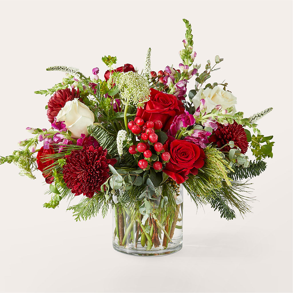Cranberry Fizz Bouquet – MAIN STREET FLORIST & GIFTS, Ridgefield CT
