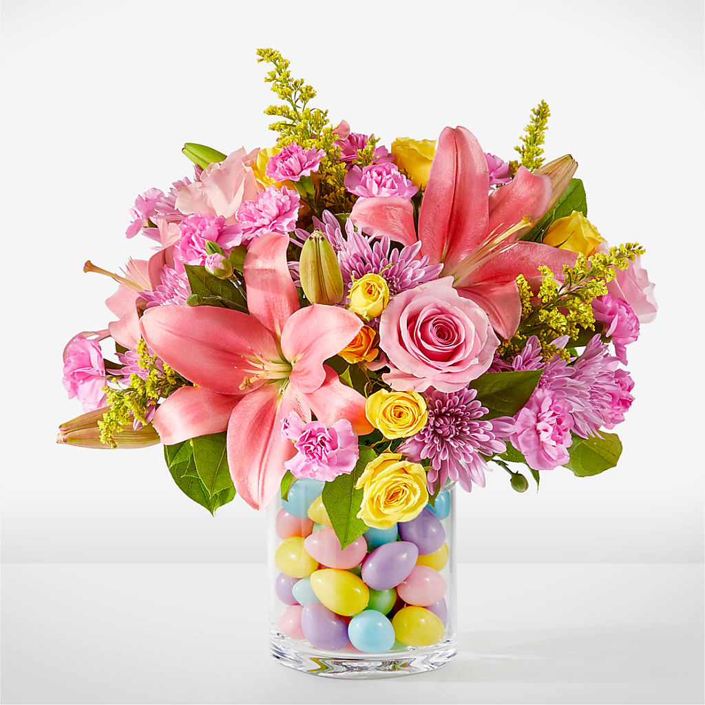 Easter Egg Hunt Bouquet – MAIN STREET FLORIST & GIFTS, Ridgefield CT
