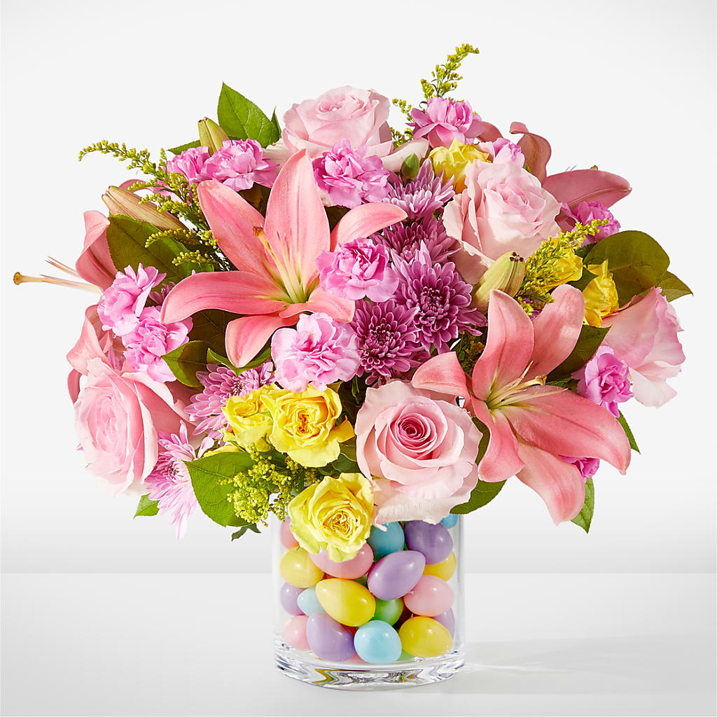 Easter Egg Hunt Bouquet – MAIN STREET FLORIST & GIFTS, Ridgefield CT