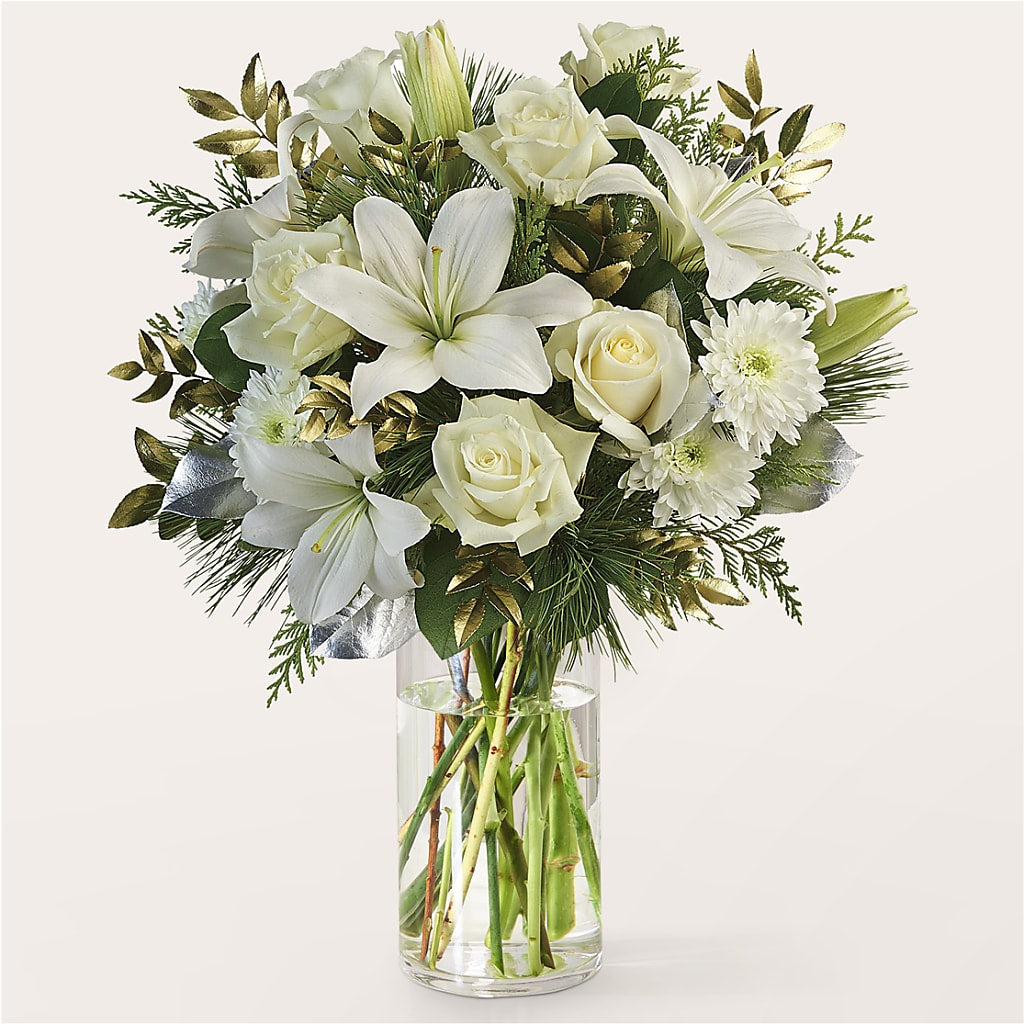 Wintry Mix Bouquet – MAIN STREET FLORIST & GIFTS, Ridgefield CT