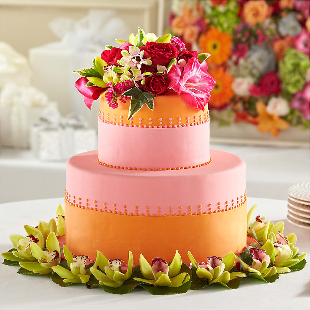 Sweet Citrus Cake Decor – MAIN STREET FLORIST & GIFTS, Ridgefield CT