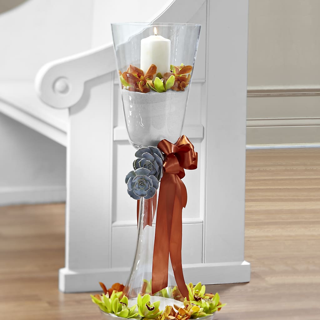 Matrimony Pew Decor – MAIN STREET FLORIST & GIFTS, Ridgefield CT
