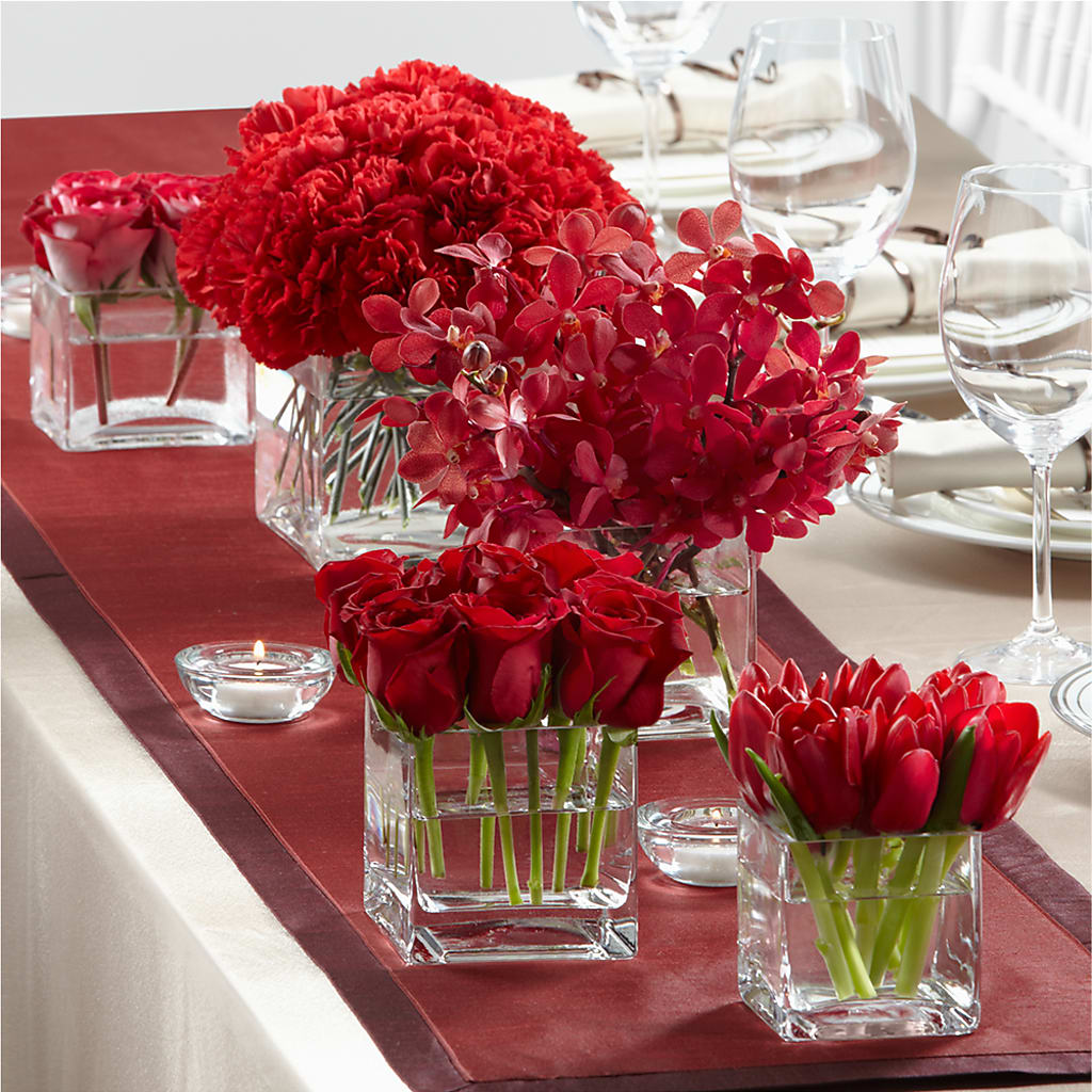 Modern Grace Centerpiece – MAIN STREET FLORIST & GIFTS, Ridgefield CT