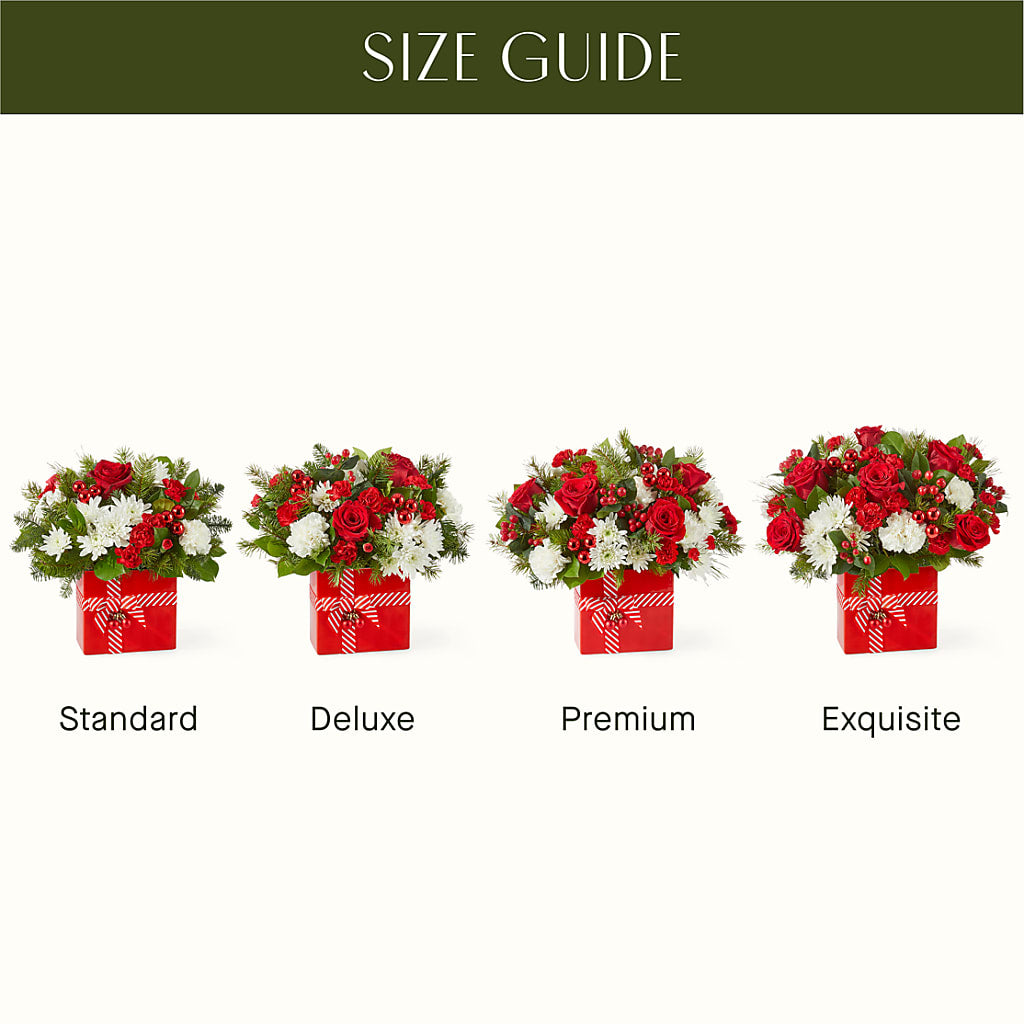 Presents Under the Tree Bouquet – MAIN STREET FLORIST & GIFTS, Ridgefield CT