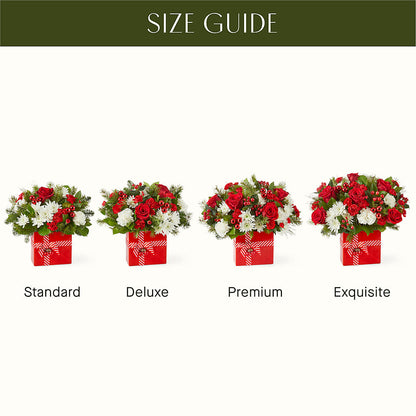Presents Under the Tree Bouquet – MAIN STREET FLORIST & GIFTS, Ridgefield CT
