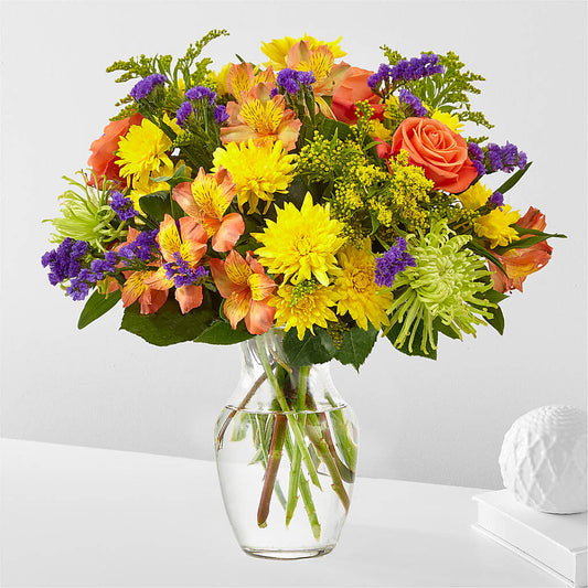 Marmalade Skies Bouquet – MAIN STREET FLORIST & GIFTS, Ridgefield CT