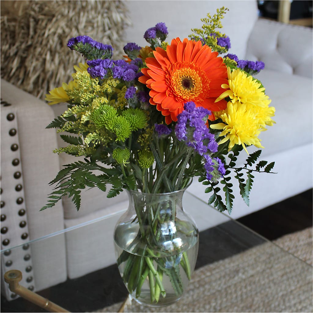 Marmalade Skies Bouquet – MAIN STREET FLORIST & GIFTS, Ridgefield CT