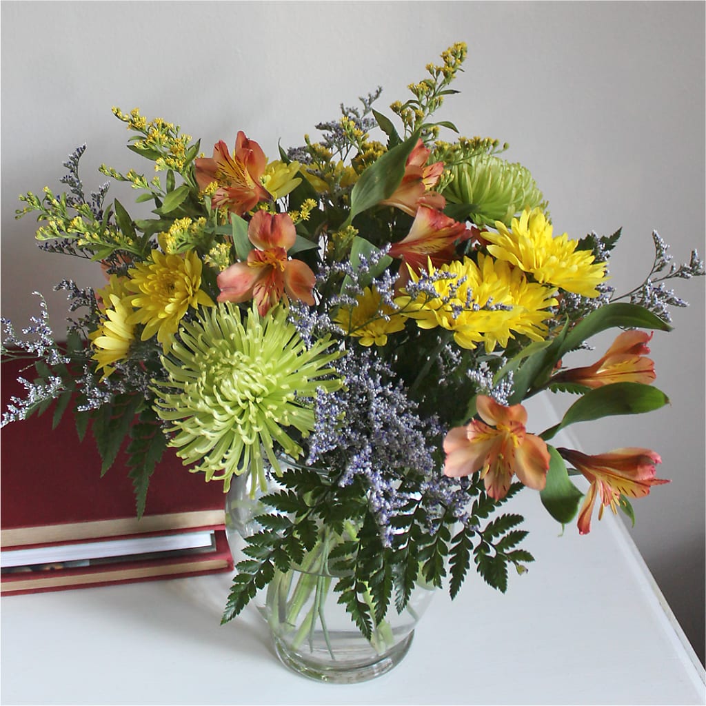 Marmalade Skies Bouquet – MAIN STREET FLORIST & GIFTS, Ridgefield CT