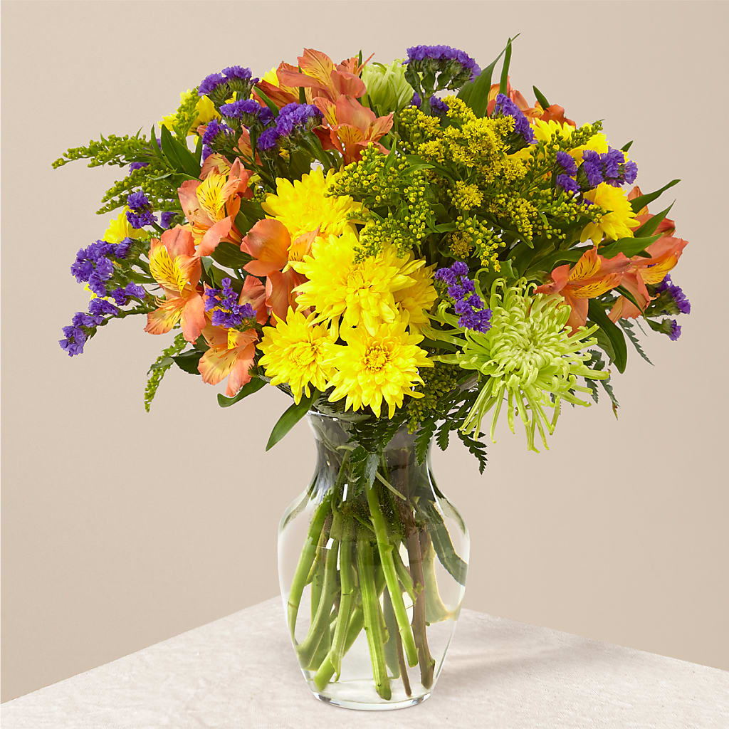 Marmalade Skies Bouquet – MAIN STREET FLORIST & GIFTS, Ridgefield CT