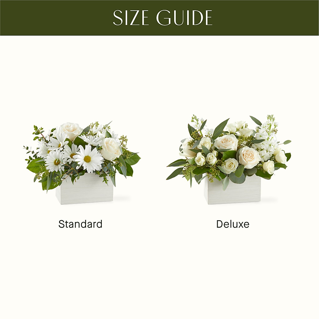 Fresh Linen Box Bouquet – MAIN STREET FLORIST & GIFTS, Ridgefield CT