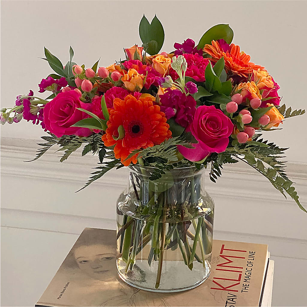 Fiesta Bouquet – MAIN STREET FLORIST & GIFTS, Ridgefield CT