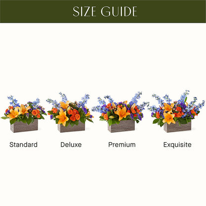 Radiant Citrus Box Bouquet – MAIN STREET FLORIST & GIFTS, Ridgefield CT