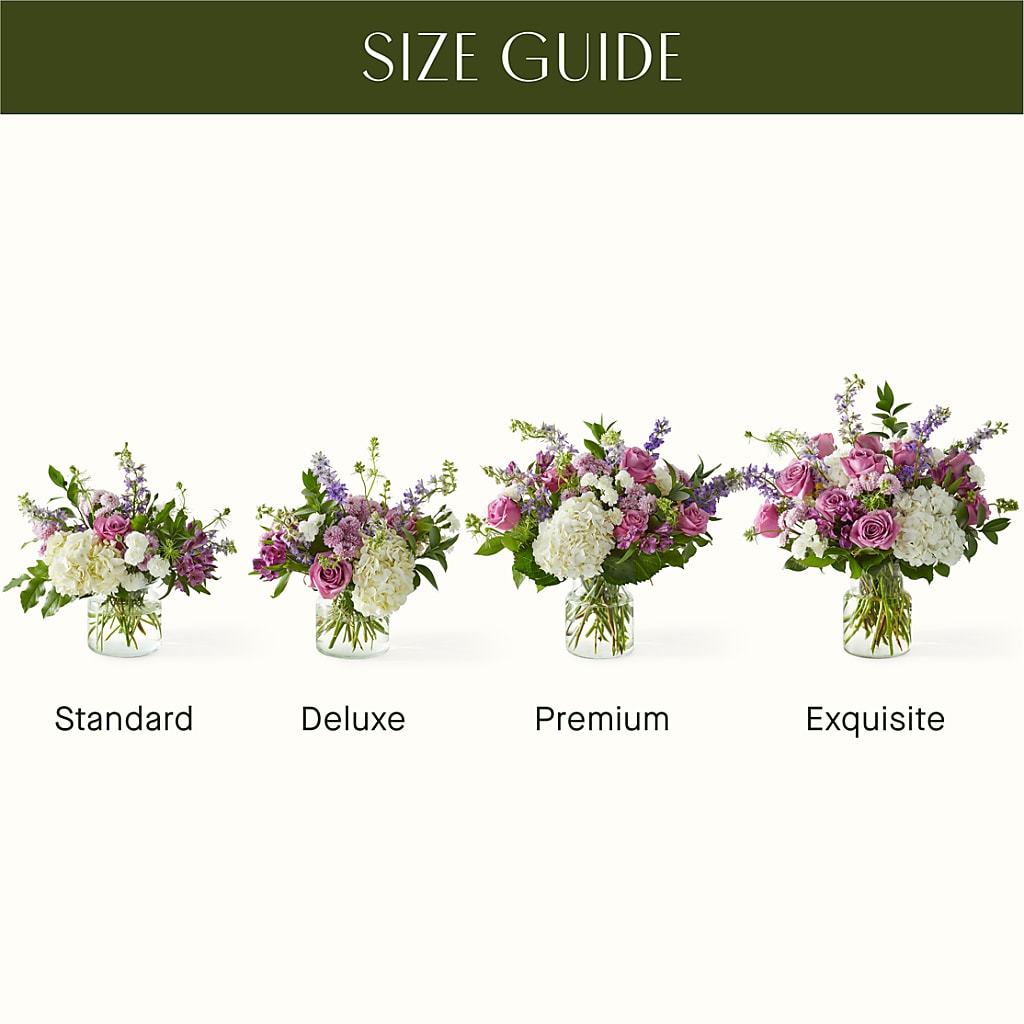 Violet Caress Bouquet – MAIN STREET FLORIST & GIFTS, Ridgefield CT