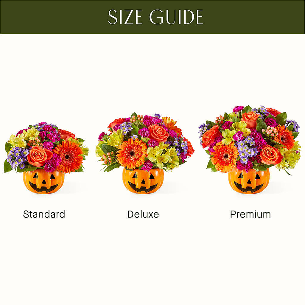 Tricks & Treats Pumpkin – MAIN STREET FLORIST & GIFTS, Ridgefield CT