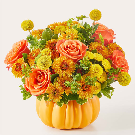 Gourdgeous Pumpkin – MAIN STREET FLORIST & GIFTS, Ridgefield CT