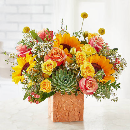 Sunflower Season Bouquet – MAIN STREET FLORIST & GIFTS, Ridgefield CT