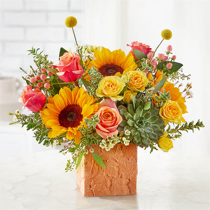 Sunflower Season Bouquet – MAIN STREET FLORIST & GIFTS, Ridgefield CT