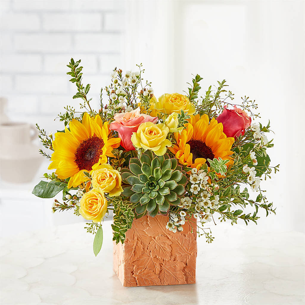 Sunflower Season Bouquet – MAIN STREET FLORIST & GIFTS, Ridgefield CT