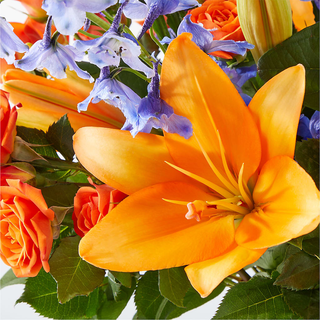 Radiant Citrus Bouquet – MAIN STREET FLORIST & GIFTS, Ridgefield CT