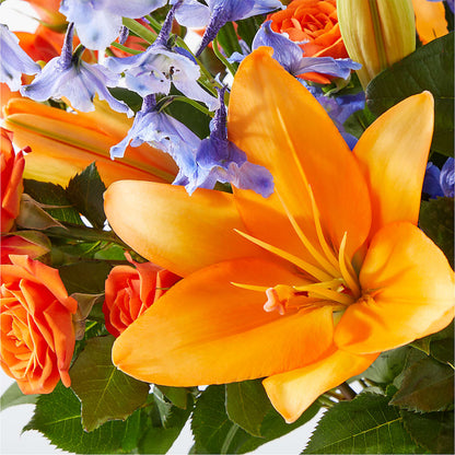 Radiant Citrus Bouquet – MAIN STREET FLORIST & GIFTS, Ridgefield CT