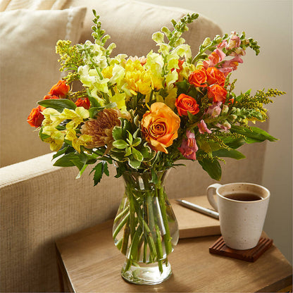 Fall Delight – A Florist Original – MAIN STREET FLORIST & GIFTS, Ridgefield CT