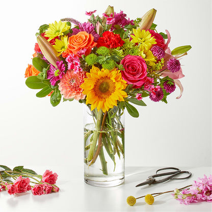 Cue the Confetti - A Florist Original – MAIN STREET FLORIST & GIFTS, Ridgefield CT