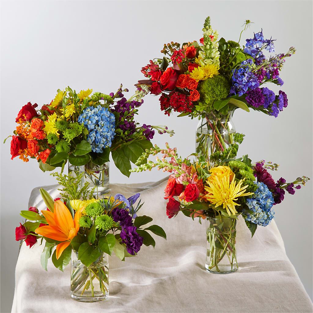 Summer Spectra - A Florist Original – MAIN STREET FLORIST & GIFTS, Ridgefield CT